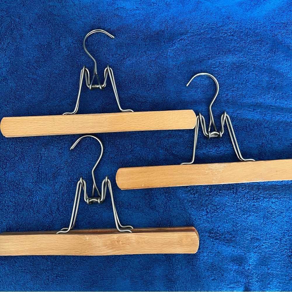 Vintage pant hangers
